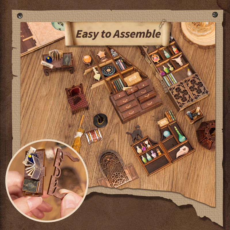 Lysliv DIY Book Nook Kit | Magic Pharmacist