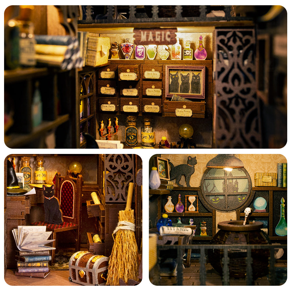Lysliv DIY Book Nook Kit | Magic Pharmacist