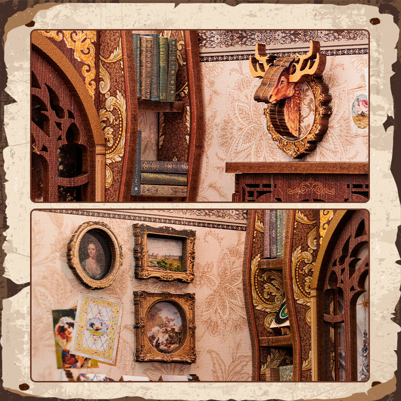 Lysliv DIY Book Nook Kit | Bookshop Memories