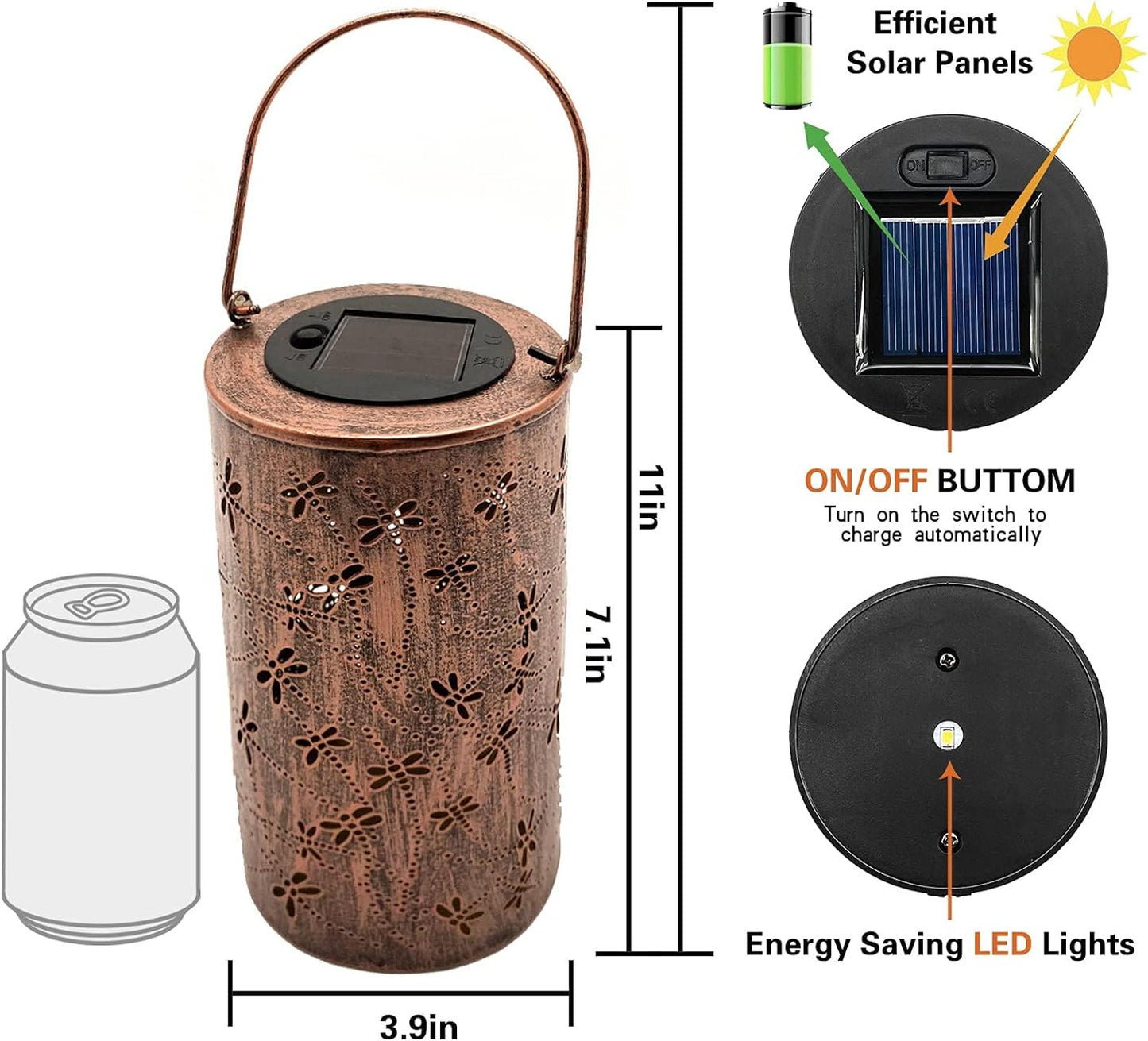 Solar Lantern Outdoor Garden (Dragonfly)