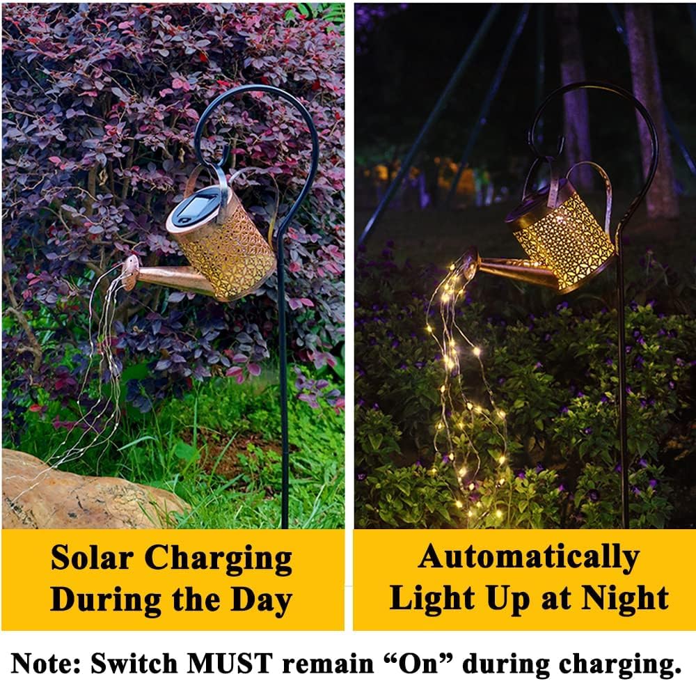 Solar Watering Can Light (Coin)