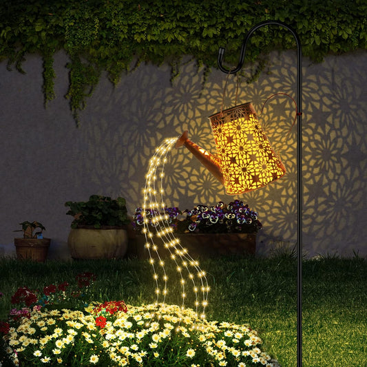 Solar Watering Can with Lights (Sunflower)