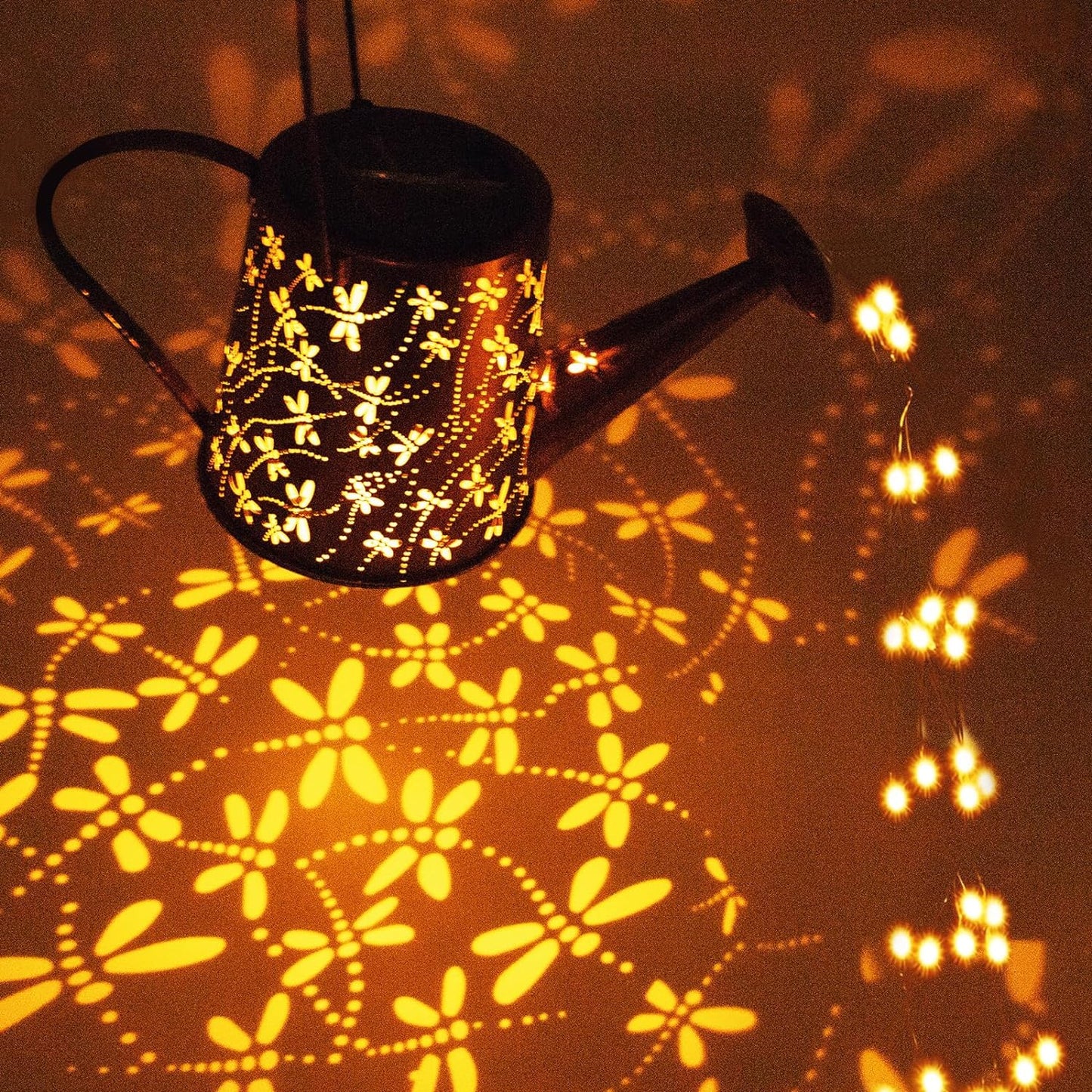 Solar Watering Can Outdoor Lights (Dragonfly)