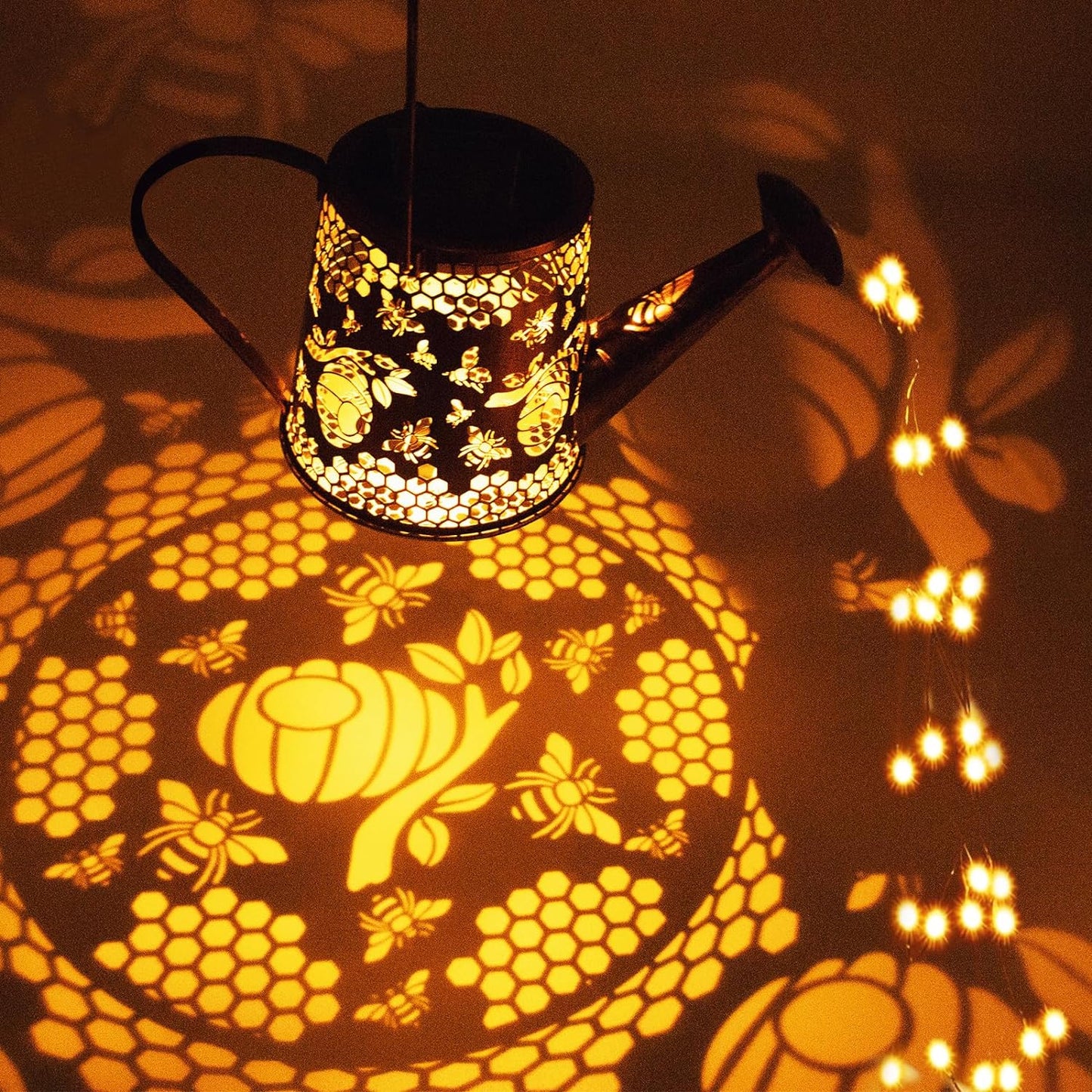Solar Watering Can Outdoor Lights (Butterfly)