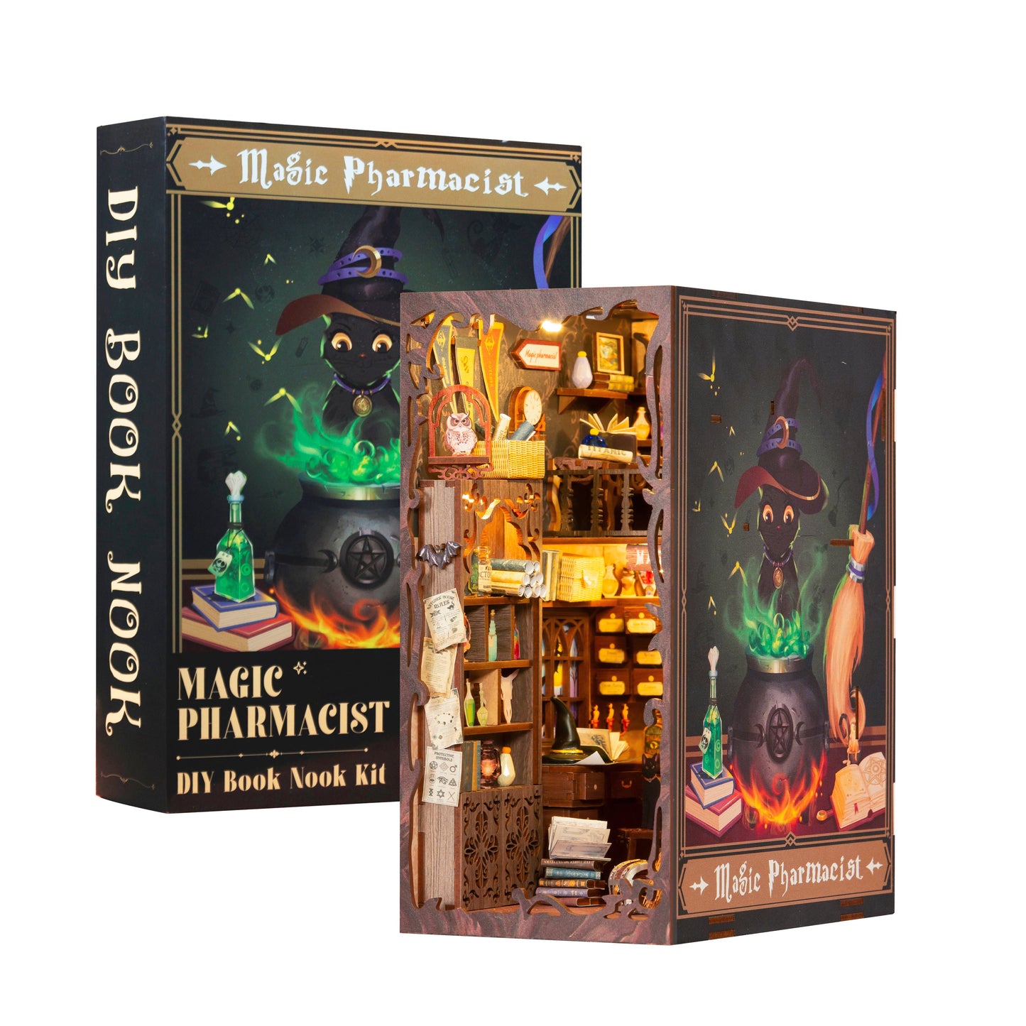 Lysliv DIY Book Nook Kit | Magic Pharmacist