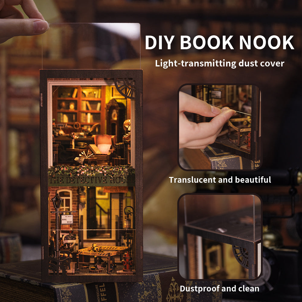 Lysliv DIY Book Nook Kit | Rose Detective Agency